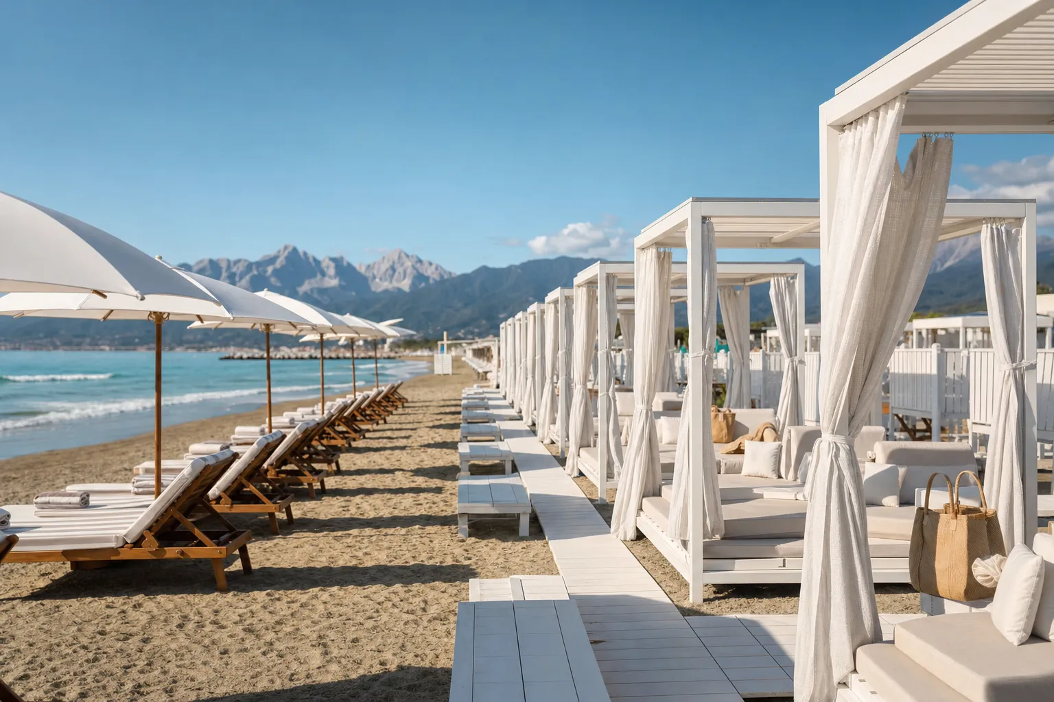 Ein exklusiver Sommer in Forte dei Marmi: Strandclubs, Villa und Yacht