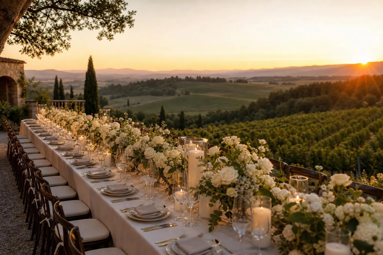 How Much a Luxury Wedding in Tuscany Costs