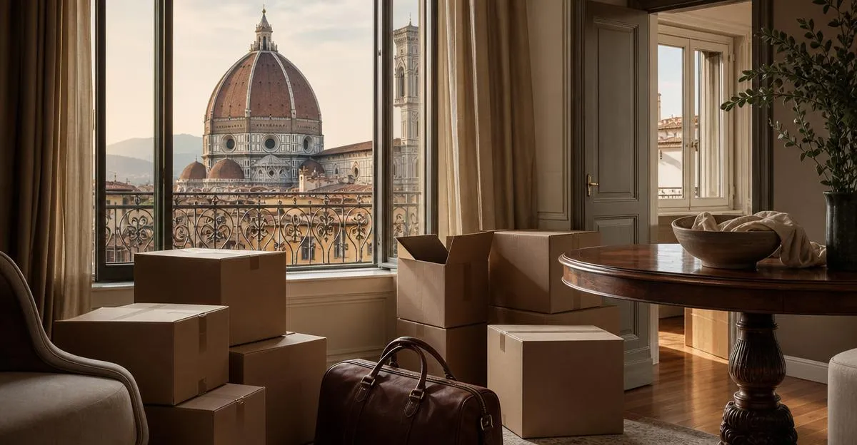 Umzug nach Florenz und in die Toskana